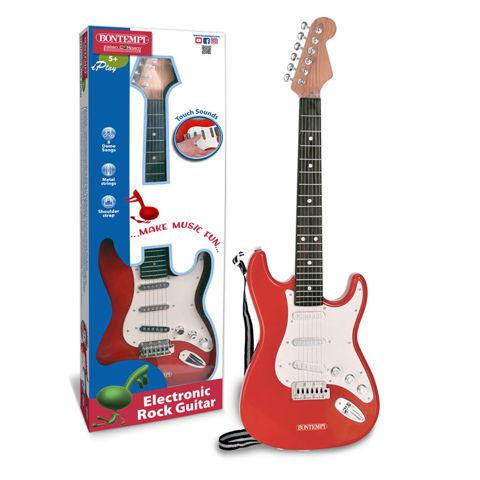 Bontempi Electronic Rock Guitar 6 strings 67cm 241300  / Boys   