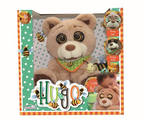 Hugo the Bear with 3 stories - DIMIAN  / Plush Toys   