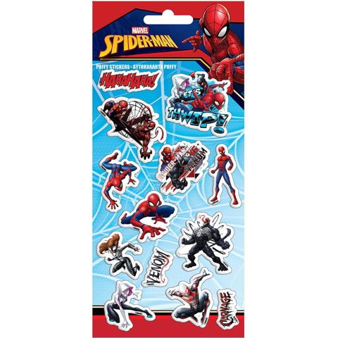 Puffy Spiderman stickers  / Αυτοκόλητα   