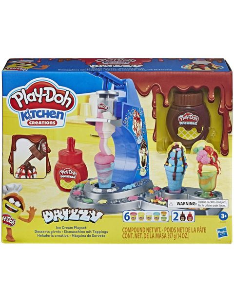 Play-Doh Kitchen Creations Drizzy Ice Cream Playset  / Plasticine   
