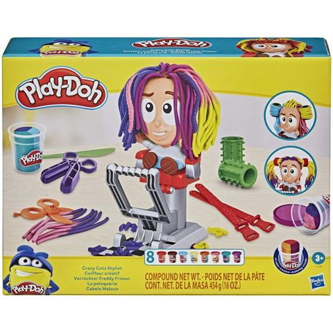 Hasbro Play-Doh Crazy Cuts Stylist Hair Salon F1260  / Plasticine   