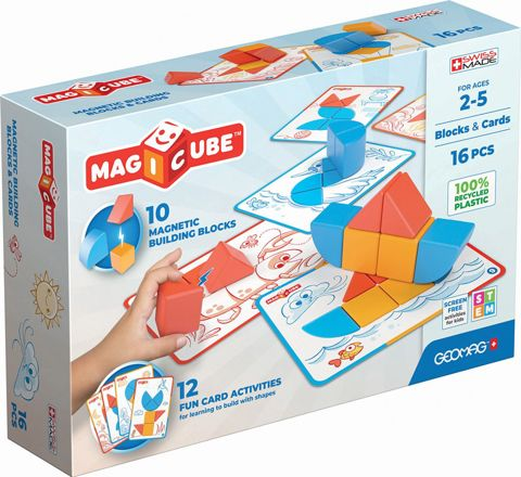 Geomag Magicube Blocks And Cards 16 (PF.331.302.00)  / Bricks- Magnetics   
