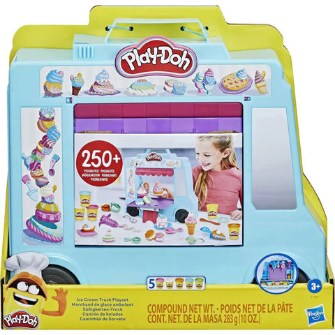 Hasbro Play-Doh Kitchen Creations Ice Cream Truck Playset F1390  / Constructions   