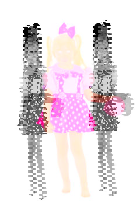 Αποκριάτικη Στολή Pink Mouse  / BEBE    