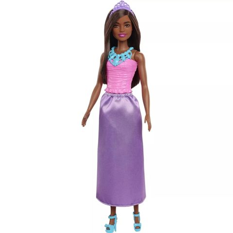 Mattel Barbie Princess Dress Purple Skirt  / Barbie- Fashion Dolls   