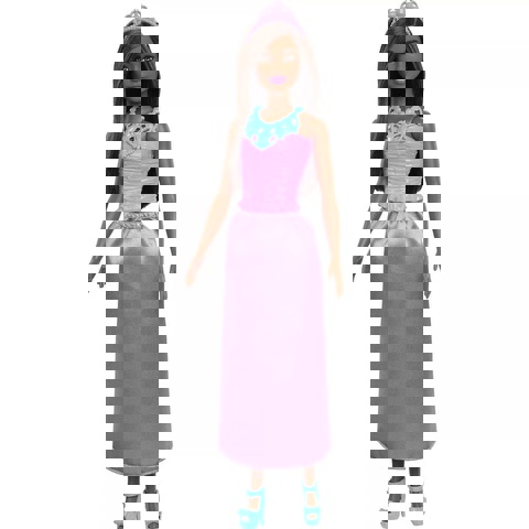 Mattel Barbie Πριγκιπικό Φόρεμα Μωβ Φούστα  / Barbie-Κούκλες Μόδας   