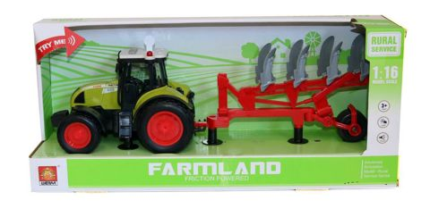 TRACTOR WITH THREADING ENGINE AND BATTERY LIGHT 19×42 WY900C  / Cars, motorcycle, trains   