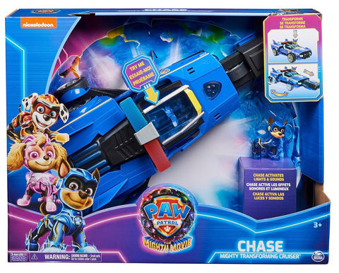 PAW PATROL MIGHTY MOVIE TRANSFORMING CRUISER CHASE (#6067497)  / Heroes   