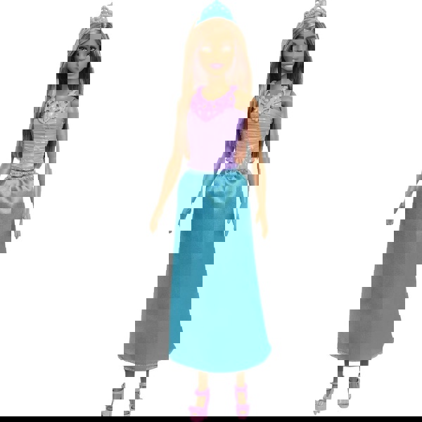 Mattel Barbie Πριγκιπικό Φόρεμα Γαλάζια Φούστα 