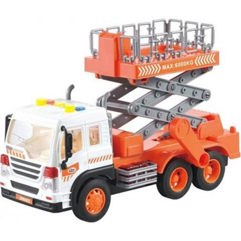 1:16 GARBAGE TRUCK WITH SOUND AND LIGHT  / Cars, motorcycle, trains   