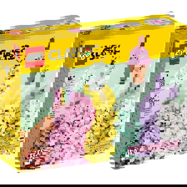 LEGO Classic Δημιουργική Διασκέδαση Σε Παστέλ Χρώματα 