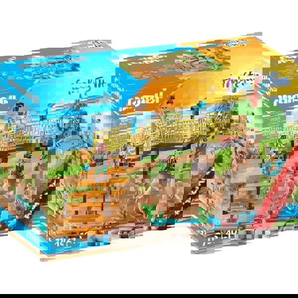 Playmobil Family Fun Οικογένεια Λιονταριών 