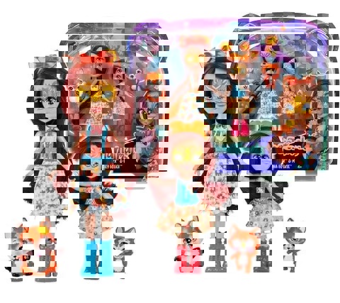 Enchantimals Felicity Fox and Sister  / Houses-Playsets-Polly Pocket   