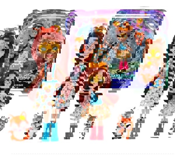 Enchantimals Felicity Fox and Sister 