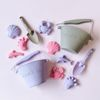 Scrunch Set Collapsible bucket with spade Sage Green 