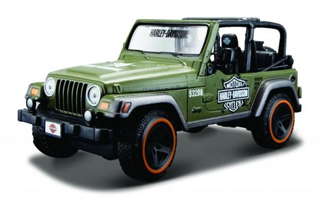 Maisto Special Edition 1:24 Jeep Wrangler Rubicon  / Cars, motorcycle, trains   