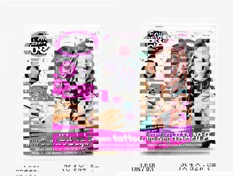  ΠΑΙΧΝΙΔΙ ΣΕΤ ΤΑΤΟΥΑΖ GLITTER  / Σετ Ομορφιάς-Κοσμήματα   