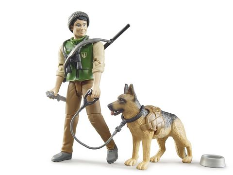  BRUDER RANGER WITH DOG AND EQUIPMENT (#BR062660)  / earthmoving   