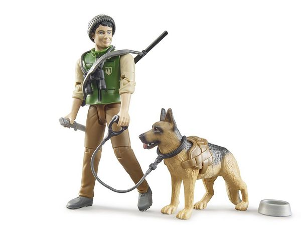  BRUDER RANGER WITH DOG AND EQUIPMENT (#BR062660) 