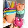 Scrunch Bucket made of recyclable Coral silicone 
