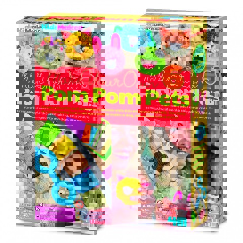 4M Toys - Constructions :: KNITTING ANIMALS POM POM  / 4m   