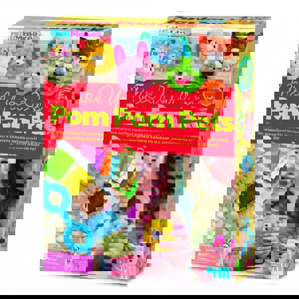 4M Toys - Constructions :: KNITTING ANIMALS POM POM 