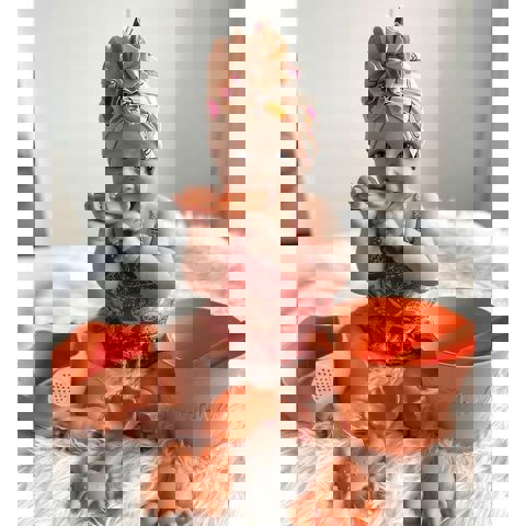 Scrunch Bucket made of recyclable Coral silicone  / Other Infants   