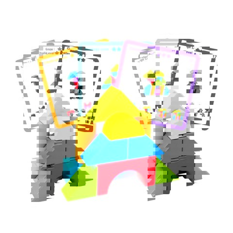 Tooky Toy :: WOODEN LOGIC GAME WITH BRICKS  / Wooden Toys   