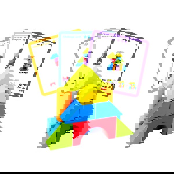 Tooky Toy :: WOODEN LOGIC GAME WITH BRICKS 