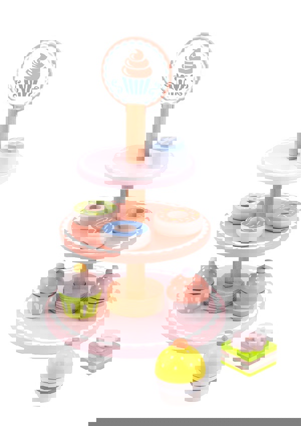 Tooky Toy :: WOODEN STAND WITH SWEETS 