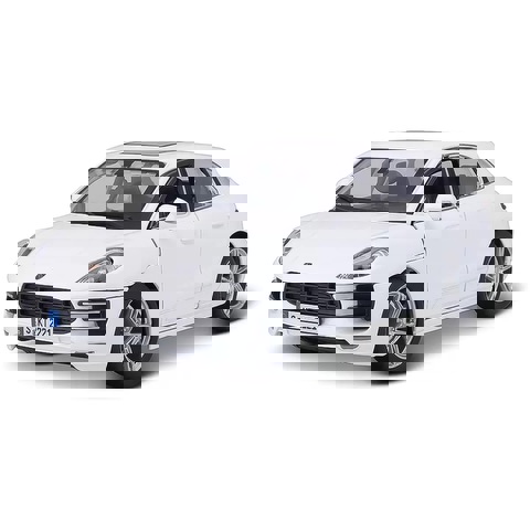 BURAGO 1/24 PLUS- PORSCHE MACAN WHITE 18/21077  / Αγόρι Αμάξια-Μηχανές-Τρένα-Τανκς-αεροπλανα-ελικοπτερα   