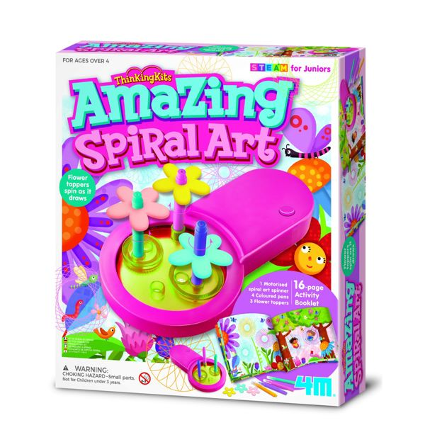 4M Toys - Fun for Girls :: SPIRAL ART MACHINE 