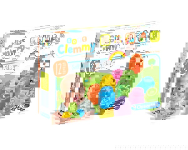 Clementoni Bricks for 9+ Months 12pcsCode: 1033-14706 