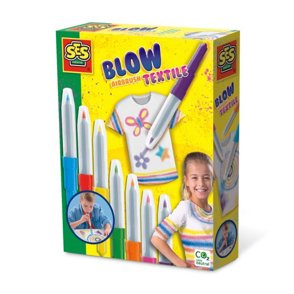 Blow airbrush pens – Textile 