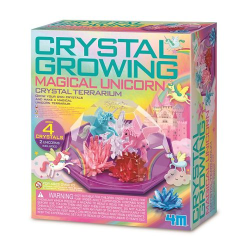 4M Toys - Science :: CRYSTAL FARMING MAGICAL UNICORNS  / Constructions   