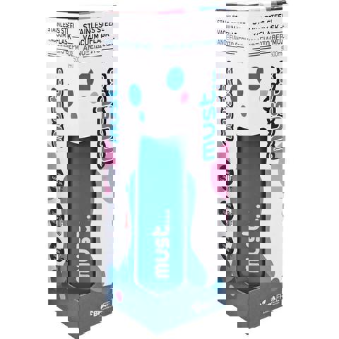 ΘΕΡΜΟΣ MUST 500ML ΜΠΟΥΚΑΛΙ ΑΝΟΞΕΙΔΩΤΟ MONOCHROME 2 ΧΡΩΜΑΤΑ  / Σχολικά Είδη   