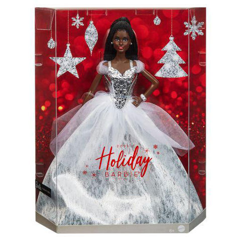 Mattel Barbie Silver Holiday 2021 GXL19  / Barbie- Fashion Dolls   