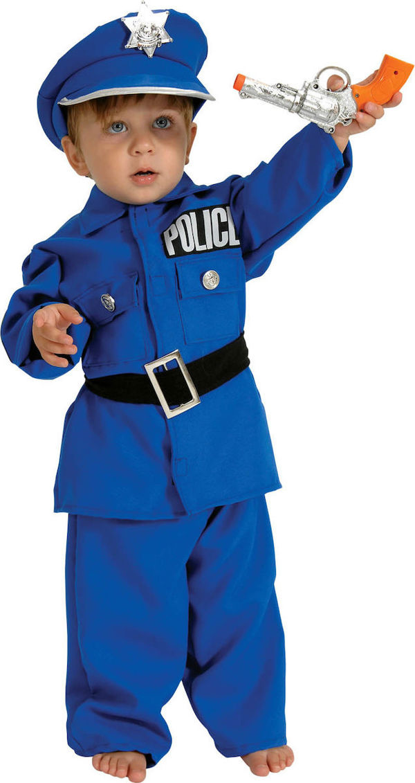 Police Carnival Kids Costume 