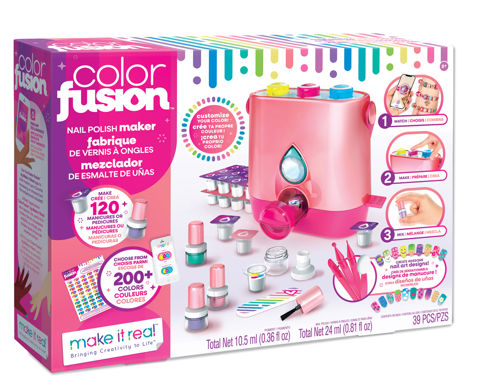 Make Your Own Custom Nail Polish - Kids Manicure For Girls   / Beauty Sets- Jewelry   