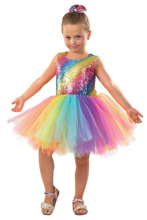 Rainbow Tutu Halloween Costume  / KORITSI    
