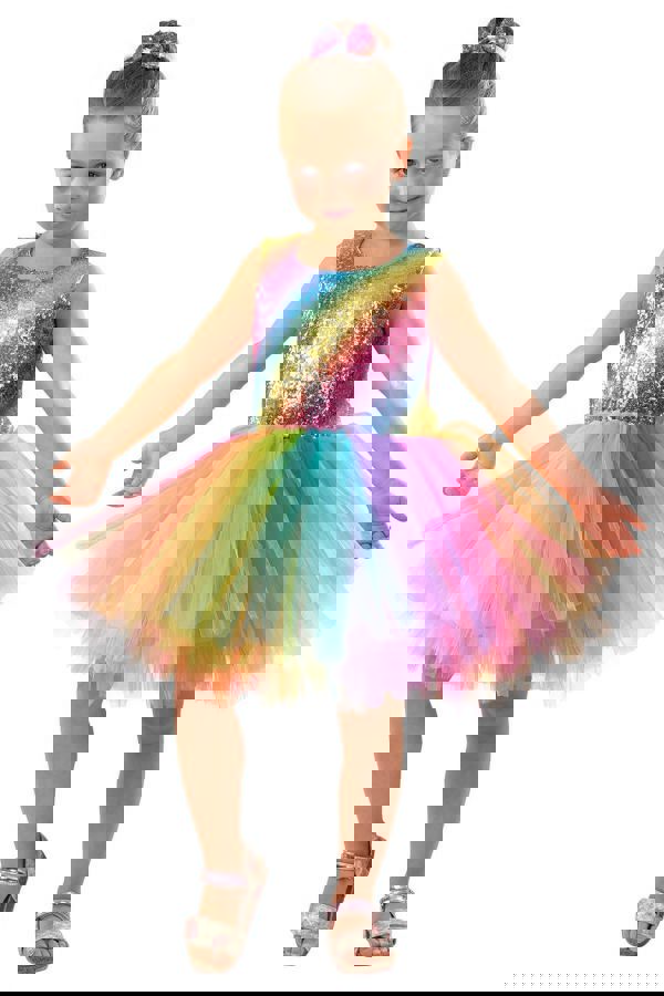 Αποκριάτικη Στολή Ουράνιο Τόξο Tutu 