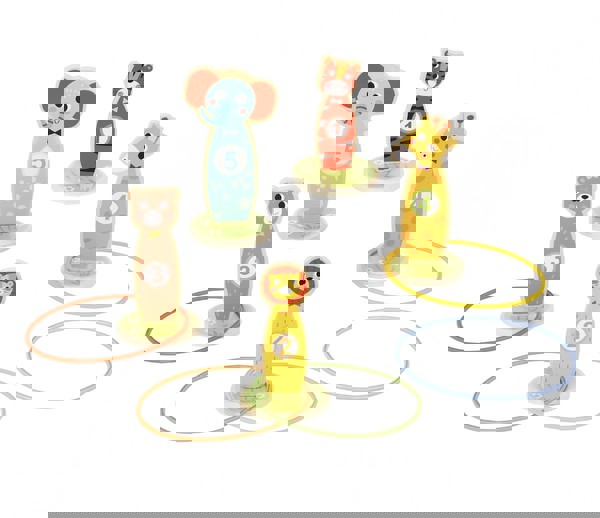 Tooky Toy :: WOODEN HOOPS WITH HOOPS 