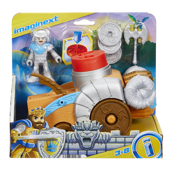 IMAGINEXT KNIGHTS - KNIGHT FIGURES WITH ACCESSORIES AND VEHICLE  