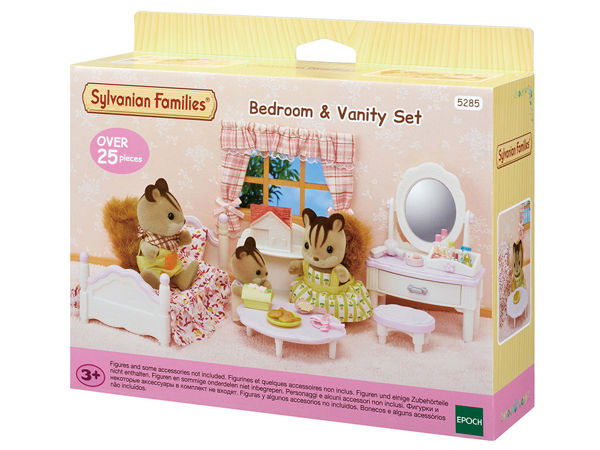 THE SYLVANIAN FAMILIES BEDROOMS WITH BOUDUAR 5285  