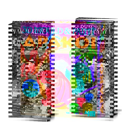 4M Toys - Constructions :: 3D DRAGON BUILDING  / 4m   