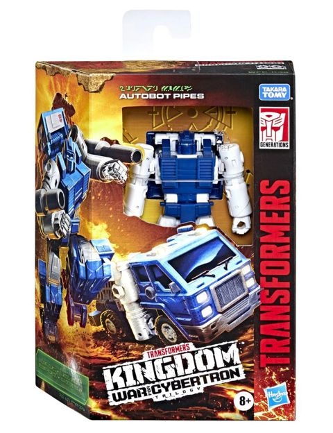 TRANSFORMERS GENERATIONS WFC K DELUXE AUTOBOT PIPES FIGURE (#F0682)  / Ro9bots, transformers   