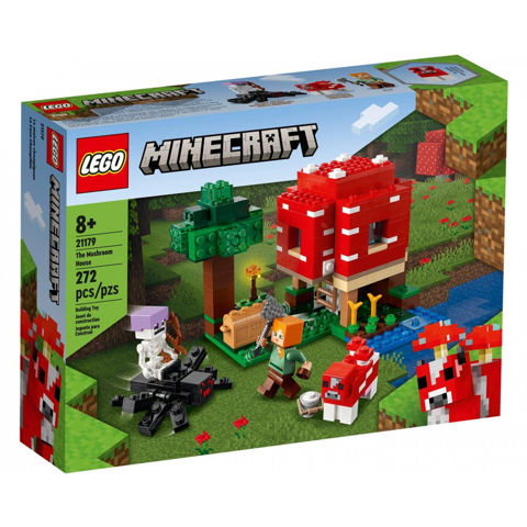 LEGO Minecraft The Mushroom House (21179)  / Leg-en   