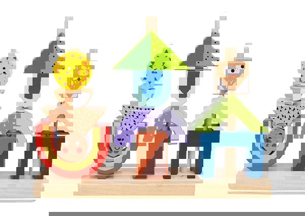 Tooky Toy :: WOODEN SHADOW STACKING TOY 