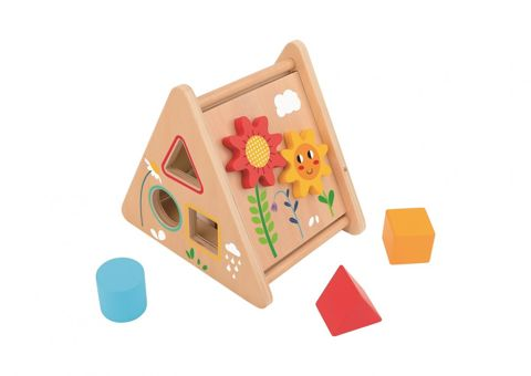 Tooky Toy :: WOODEN ACTIVITY PYRAMID  / Wooden Toys   