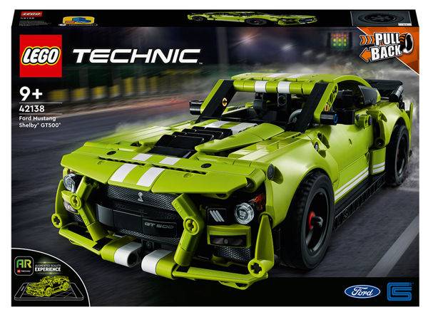 Lego Technic Ford Mustang Shelby GT500 toy candles 